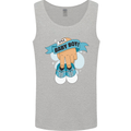 A Baby Boy Gender Reveal Christening Pregnancy Mens Vest Tank Top Sports Grey