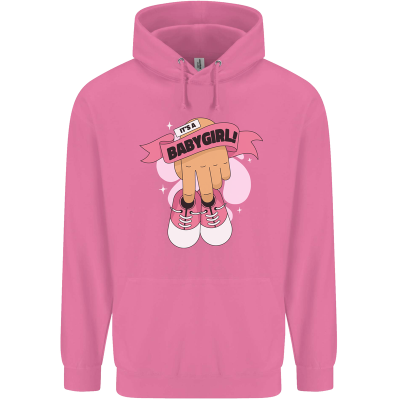 A Baby Girl Gender Reveal Christening Pregnancy Childrens Kids Hoodie Azalea