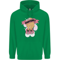 A Baby Girl Gender Reveal Christening Pregnancy Childrens Kids Hoodie Irish Green