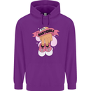 A Baby Girl Gender Reveal Christening Pregnancy Childrens Kids Hoodie Purple