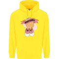 A Baby Girl Gender Reveal Christening Pregnancy Childrens Kids Hoodie Yellow
