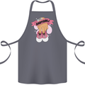 A Baby Girl Gender Reveal Christening Pregnancy Cotton Apron 100% Organic Steel