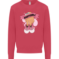 A Baby Girl Gender Reveal Christening Pregnancy Kids Sweatshirt Jumper Heliconia