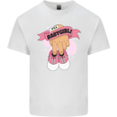 A Baby Girl Gender Reveal Christening Pregnancy Kids T-Shirt Childrens White