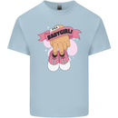 A Baby Girl Gender Reveal Christening Pregnancy Mens Cotton T-Shirt Tee Top Light Blue