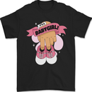 A Baby Girl Gender Reveal Christening Pregnancy Mens T-Shirt 100% Cotton Black