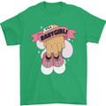 A Baby Girl Gender Reveal Christening Pregnancy Mens T-Shirt 100% Cotton Irish Green