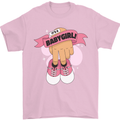A Baby Girl Gender Reveal Christening Pregnancy Mens T-Shirt 100% Cotton Light Pink