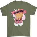 A Baby Girl Gender Reveal Christening Pregnancy Mens T-Shirt 100% Cotton Military Green