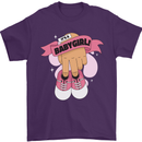A Baby Girl Gender Reveal Christening Pregnancy Mens T-Shirt 100% Cotton Purple