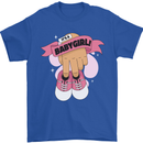 A Baby Girl Gender Reveal Christening Pregnancy Mens T-Shirt 100% Cotton Royal Blue