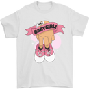 A Baby Girl Gender Reveal Christening Pregnancy Mens T-Shirt 100% Cotton White