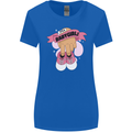 A Baby Girl Gender Reveal Christening Pregnancy Womens Wider Cut T-Shirt Royal Blue