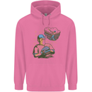 A Baseball Player Childrens Kids Hoodie Azalea