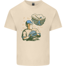 A Baseball Player Mens Cotton T-Shirt Tee Top Natural