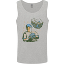 A Baseball Player Mens Vest Tank Top Sports Grey