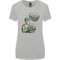 A Baseball Player Womens Wider Cut T-Shirt Sports Grey