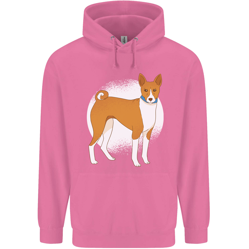 A Basenji Dog Childrens Kids Hoodie Azalea