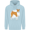 A Basenji Dog Childrens Kids Hoodie Light Blue