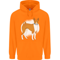 A Basenji Dog Childrens Kids Hoodie Orange