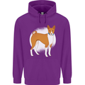 A Basenji Dog Childrens Kids Hoodie Purple