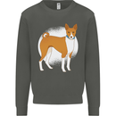 A Basenji Dog Kids Sweatshirt Jumper Storm Grey