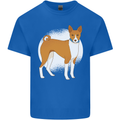 A Basenji Dog Kids T-Shirt Childrens Royal Blue