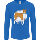 A Basenji Dog Mens Long Sleeve T-Shirt Royal Blue