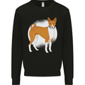 A Basenji Dog Mens Sweatshirt Jumper Black