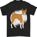 A Basenji Dog Mens T-Shirt 100% Cotton Black