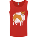 A Basenji Dog Mens Vest Tank Top Red