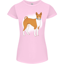 A Basenji Dog Womens Petite Cut T-Shirt Light Pink