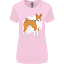 A Basenji Dog Womens Wider Cut T-Shirt Light Pink
