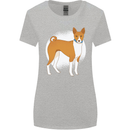 A Basenji Dog Womens Wider Cut T-Shirt Sports Grey