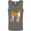 A Basenji Hunting Dog Mens Vest Tank Top Charcoal