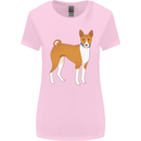 A Basenji Hunting Dog Womens Wider Cut T-Shirt Light Pink