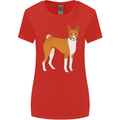 A Basenji Hunting Dog Womens Wider Cut T-Shirt Red