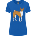 A Basenji Hunting Dog Womens Wider Cut T-Shirt Royal Blue