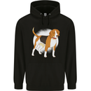 A Beagle Dog Childrens Kids Hoodie Black