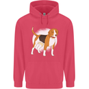 A Beagle Dog Childrens Kids Hoodie Heliconia