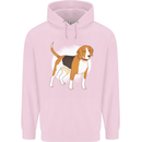 A Beagle Dog Childrens Kids Hoodie Light Pink
