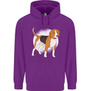 A Beagle Dog Childrens Kids Hoodie Purple