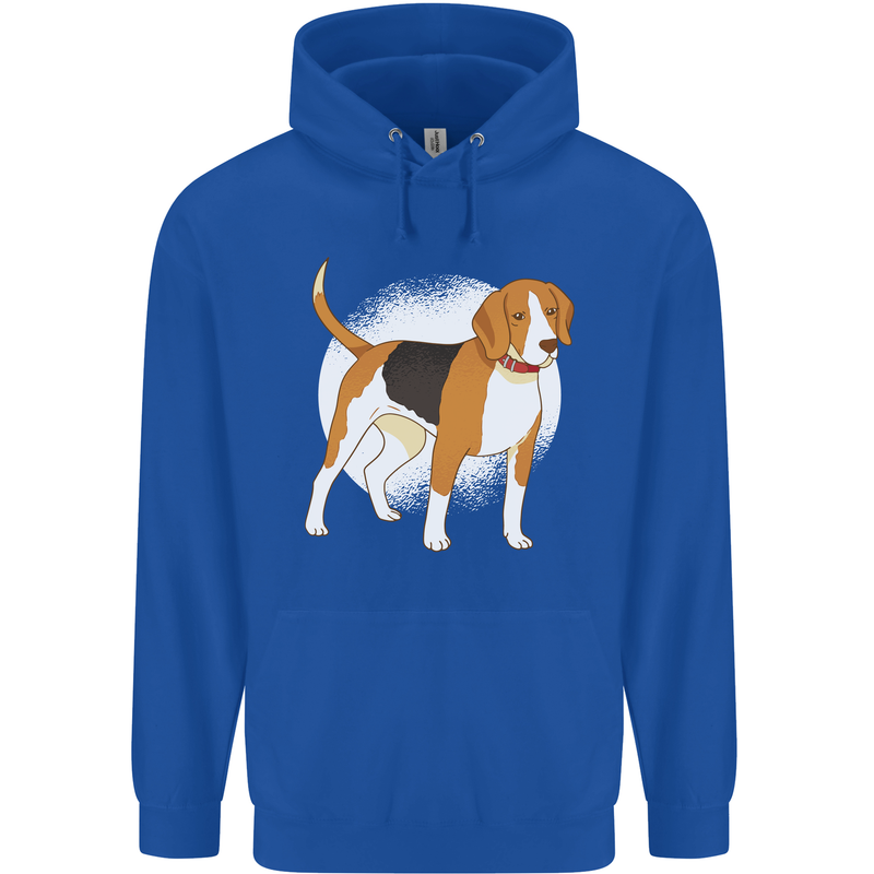 A Beagle Dog Childrens Kids Hoodie Royal Blue