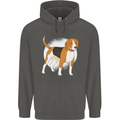 A Beagle Dog Childrens Kids Hoodie Storm Grey