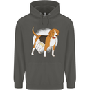 A Beagle Dog Childrens Kids Hoodie Storm Grey