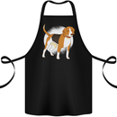 A Beagle Dog Cotton Apron 100% Organic Black