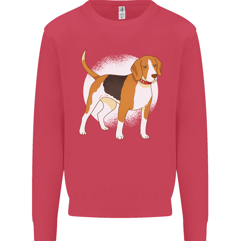 A Beagle Dog Kids Sweatshirt Jumper Heliconia
