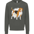 A Beagle Dog Kids Sweatshirt Jumper Storm Grey