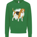 A Beagle Dog Mens Sweatshirt Jumper Irish Green