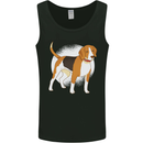 A Beagle Dog Mens Vest Tank Top Black
